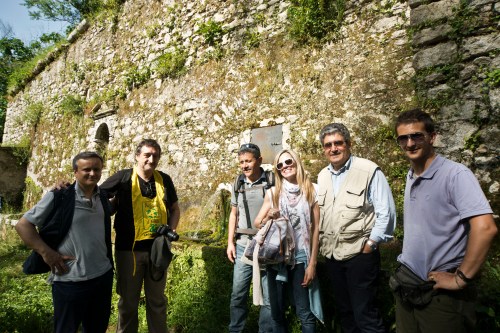 Visita a Fontana canale in  occasione della passeggiata ecologia del 18/5/13