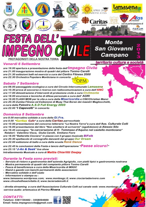 20130830 PGM Definitivo - Festa Impegno Civile
