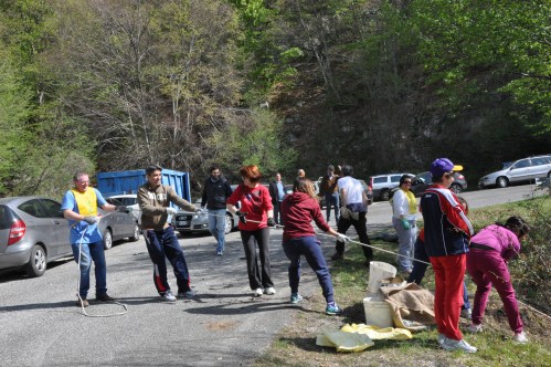 cordata con il sindaco